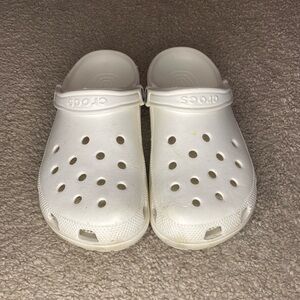 White Crocs